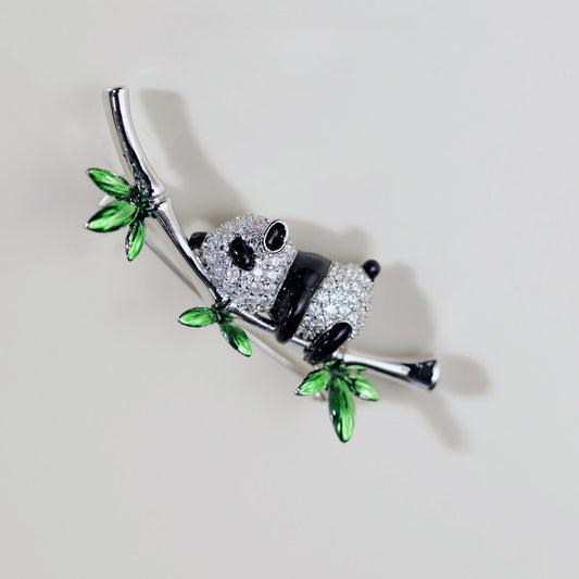 DAPAZA High-end Design Brand, Cute Panda Brooch, Chinese Style Brooch, Brooch, Rising Pin Accessories