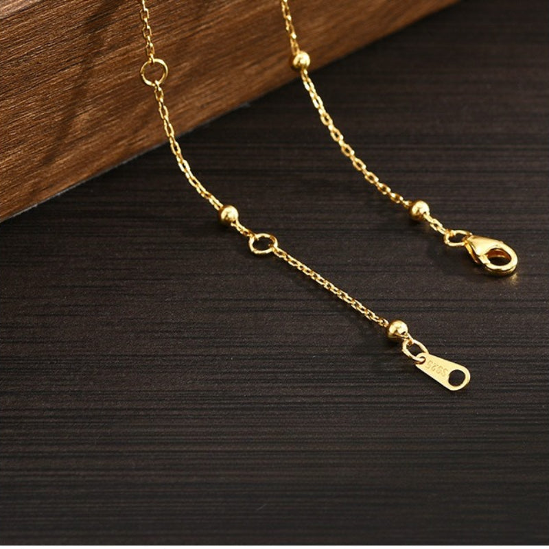 925 Sterling Silver Sunflower Necklace Niche Light Luxury Versatile High-end Pendant Diamond Collarbone Chain Fashion Necklace