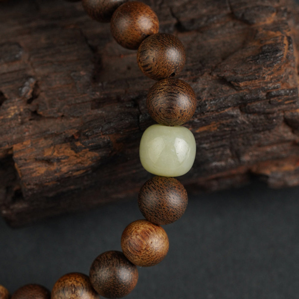 Buddha Life 8mm Agarwood Natal Buddha Bracelet