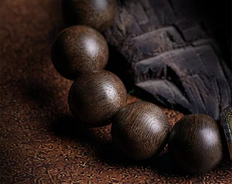 Buddha Life The Twelve Zodiac Signs Natal Buddha Guardian Buddha Natural Agarwood Obsidian Bodhisattva Peace Bracelet