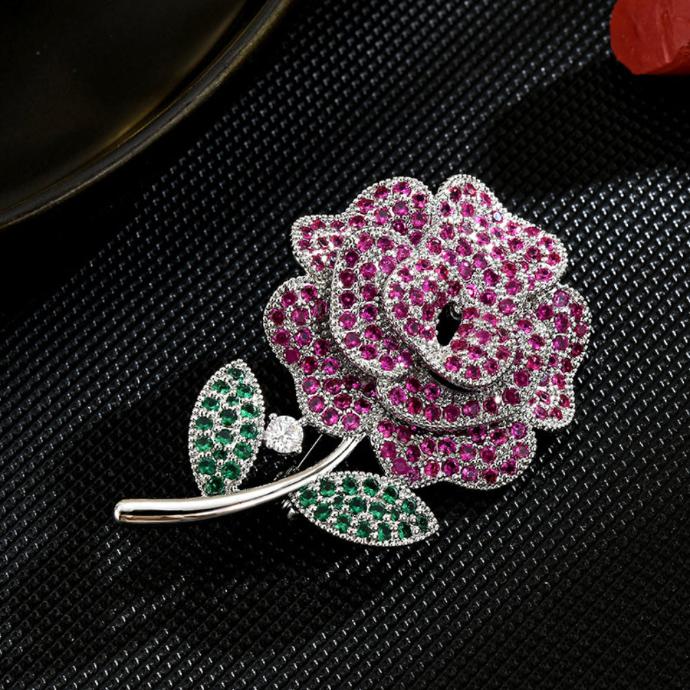 Sunflower Brooch Sparkle Plant Flower Corsage, Birthday Gift, Christmas Gift, New Year Gift