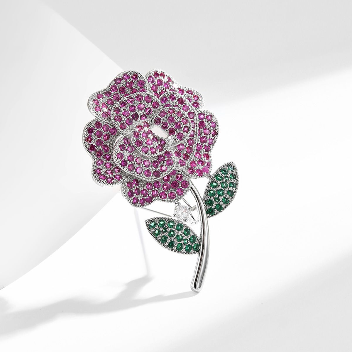 Sunflower Brooch Sparkle Plant Flower Corsage, Birthday Gift, Christmas Gift, New Year Gift