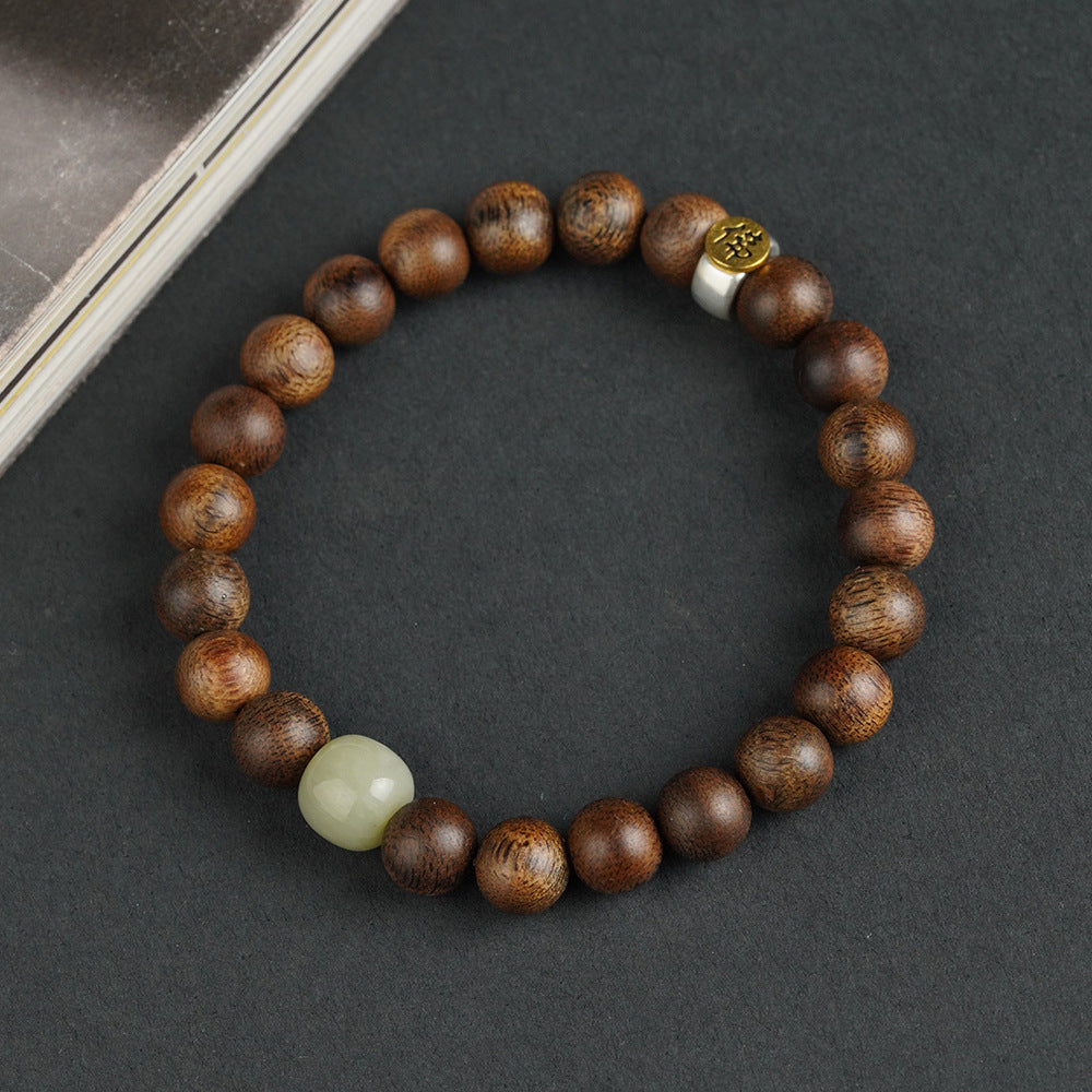 Buddha Life 8mm Agarwood Natal Buddha Bracelet