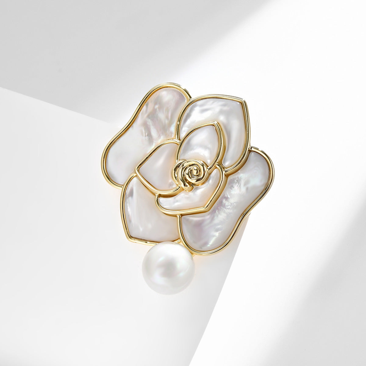 Camellia Corsage Anti-exposure Pin Clothing, New Year's Gift, Christmas Gift, Birthday Gift