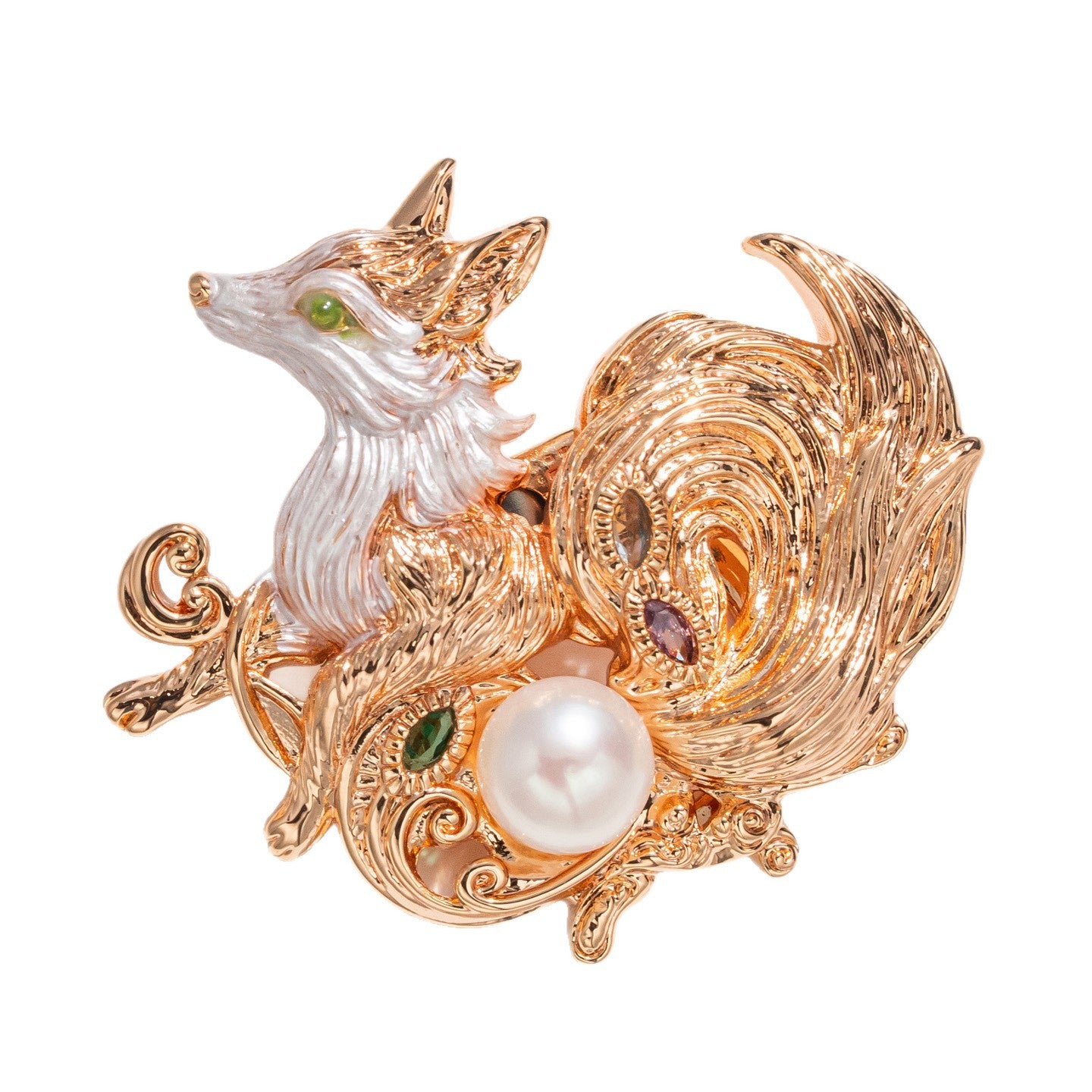 Fox Brooch, Fashionable Personality Fashion Suit Accessories