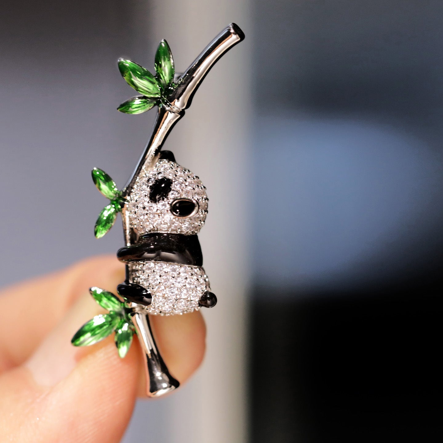 DAPAZA High-end Design Brand, Cute Panda Brooch, Chinese Style Brooch, Brooch, Rising Pin Accessories