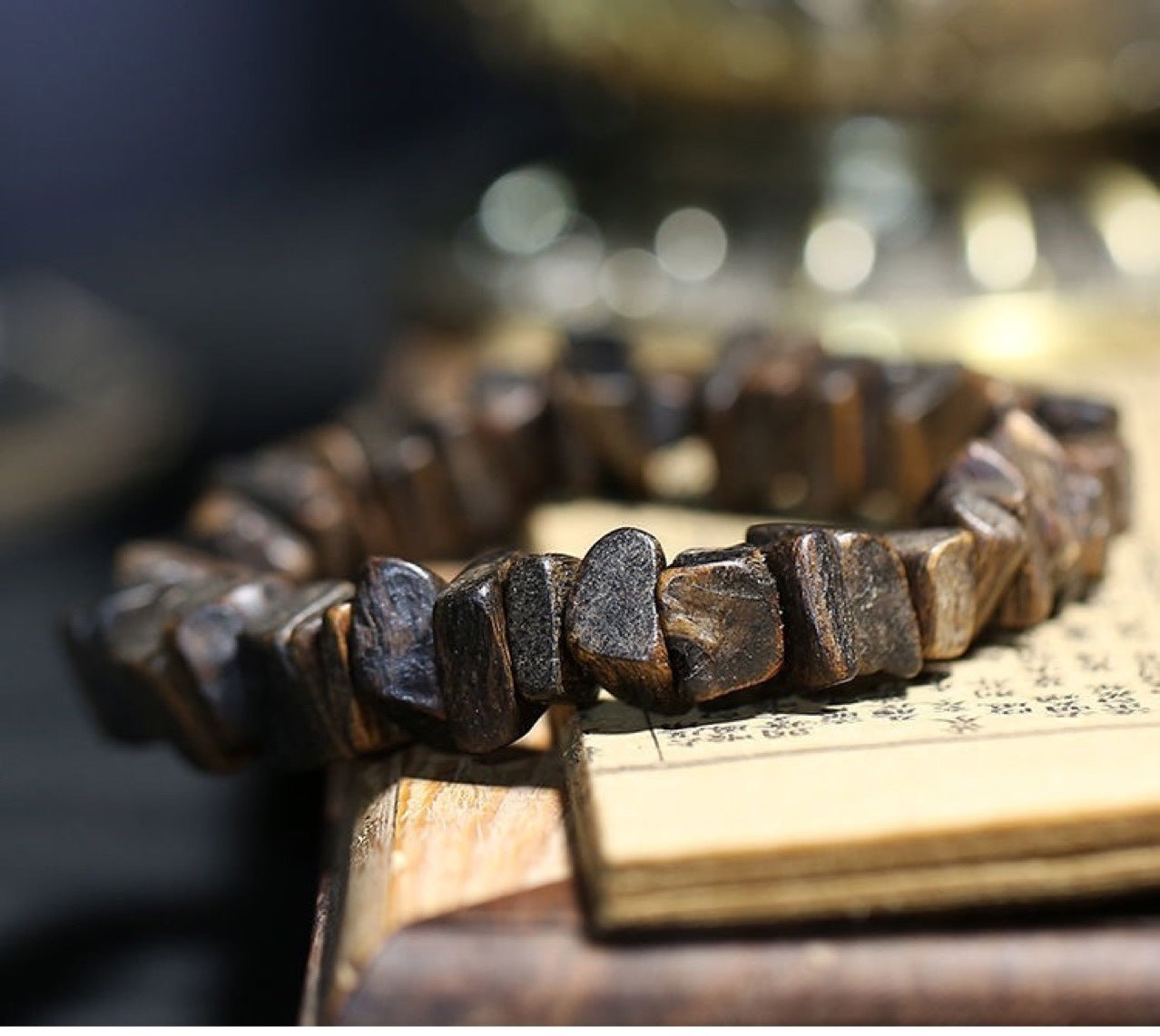 Indonesian Dalagan Agarwood Bracelet Men's