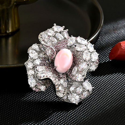 Camellia Brooch Essence, Christmas and New Year Gift.