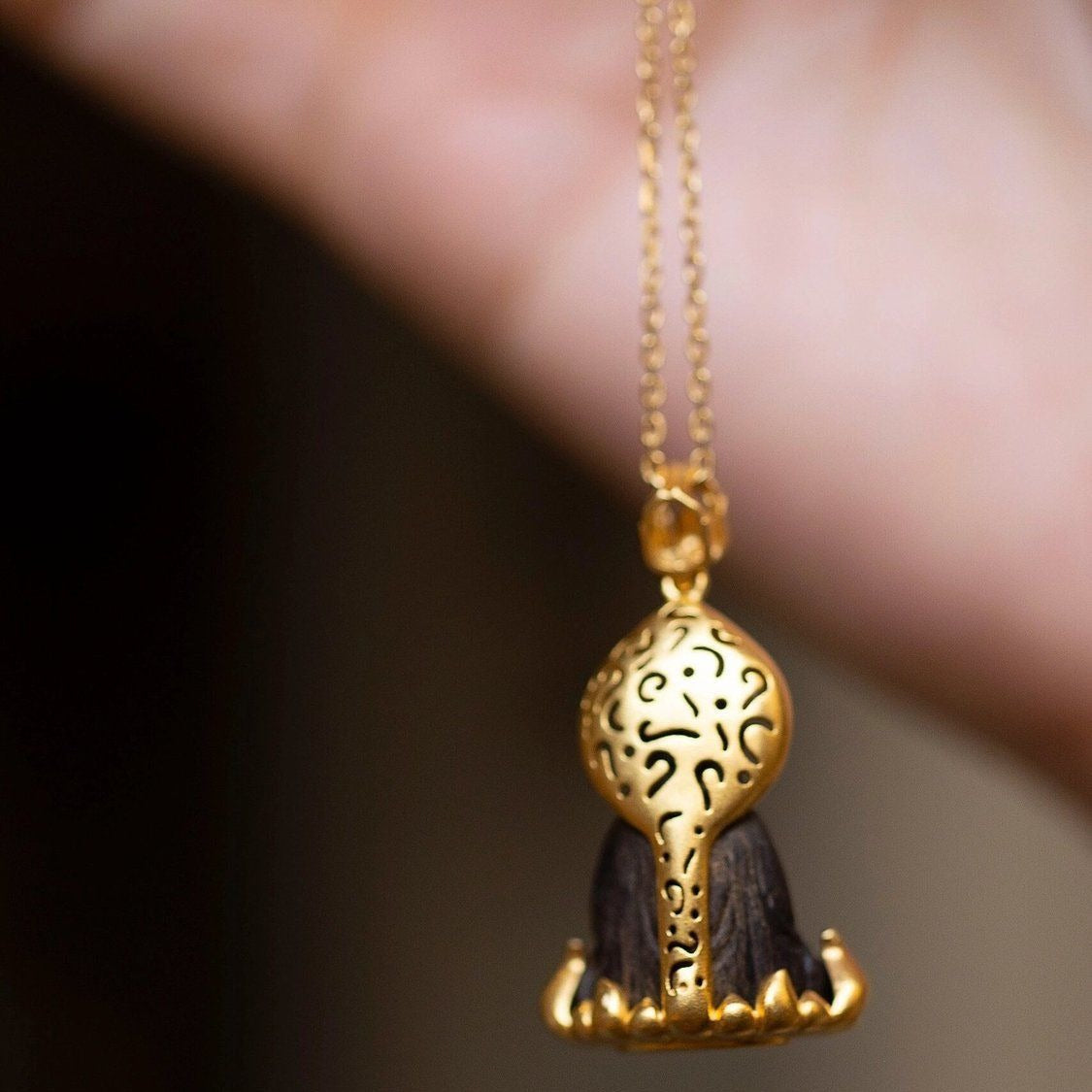 Buddha Life Copper Alloy Guanyin Safe and Sound Necklace