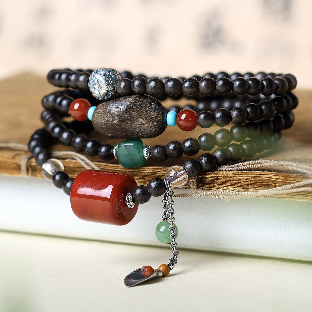 Buddha Life Tibetan Agarwood Necklace
