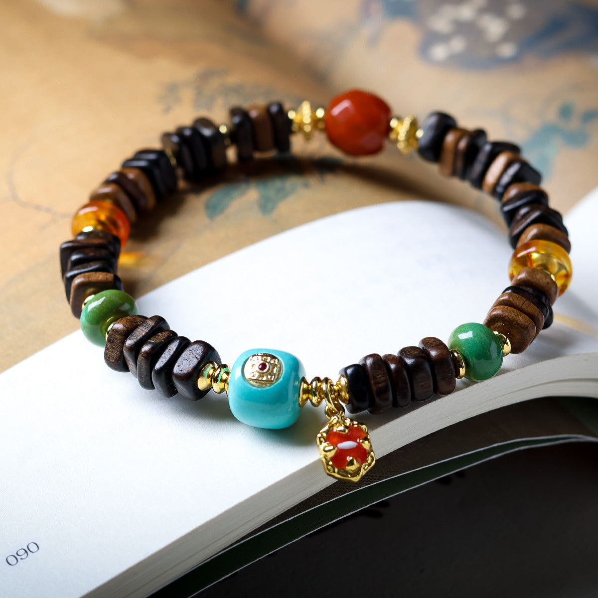 Daragan Bead Bracelet Women's Model