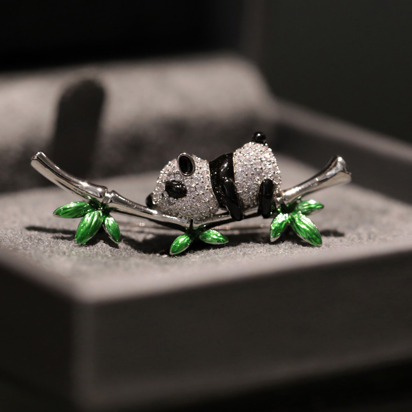 DAPAZA High-end Design Brand, Cute Panda Brooch, Chinese Style Brooch, Brooch, Rising Pin Accessories