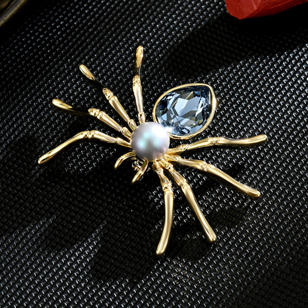Dapaza Spider Brooch Animal Vintage Pin