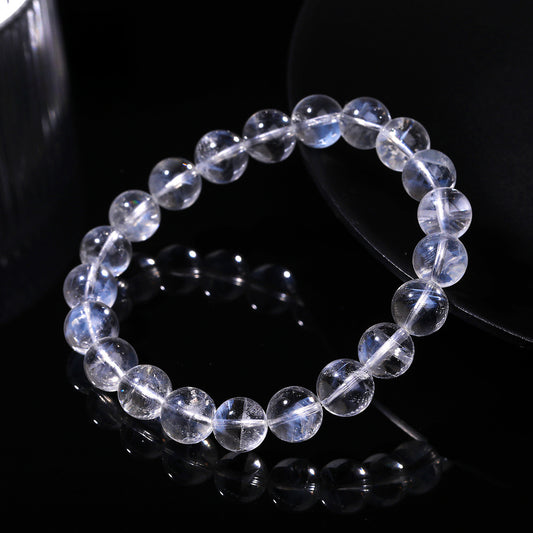 8A Natural Blue Needle Crystal Bracelet