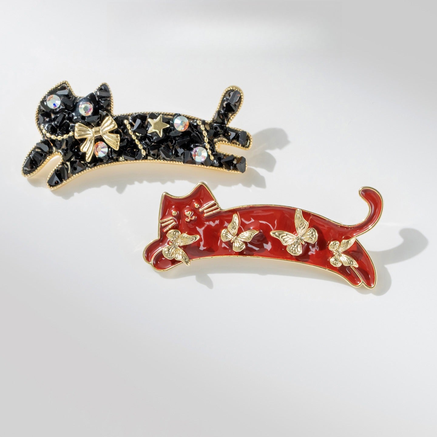 Butterfly Cat Brooch - Women's Luxury Cute 3d Exquisite Pin