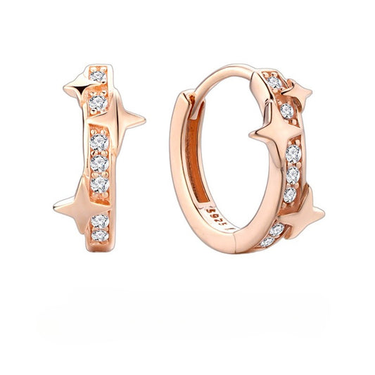 Dapaza Quadruple S925 Silver Earrings