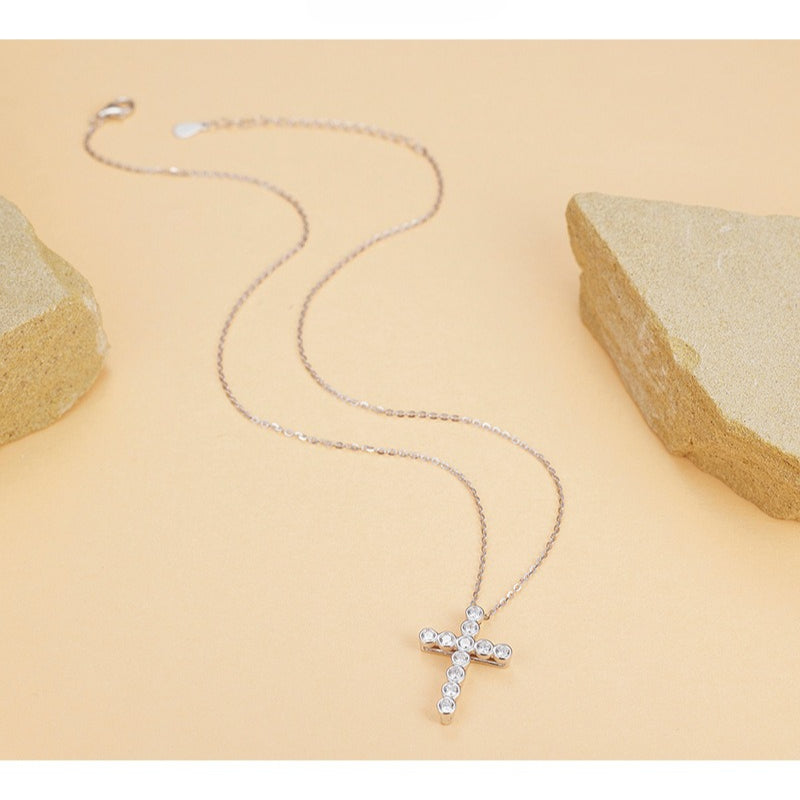925 Sterling Silver Cross Necklace