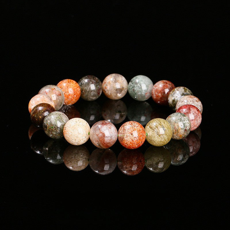 Buddha Life 7A/8A Natural Ice Transparent Ghost Crystal Bracelet