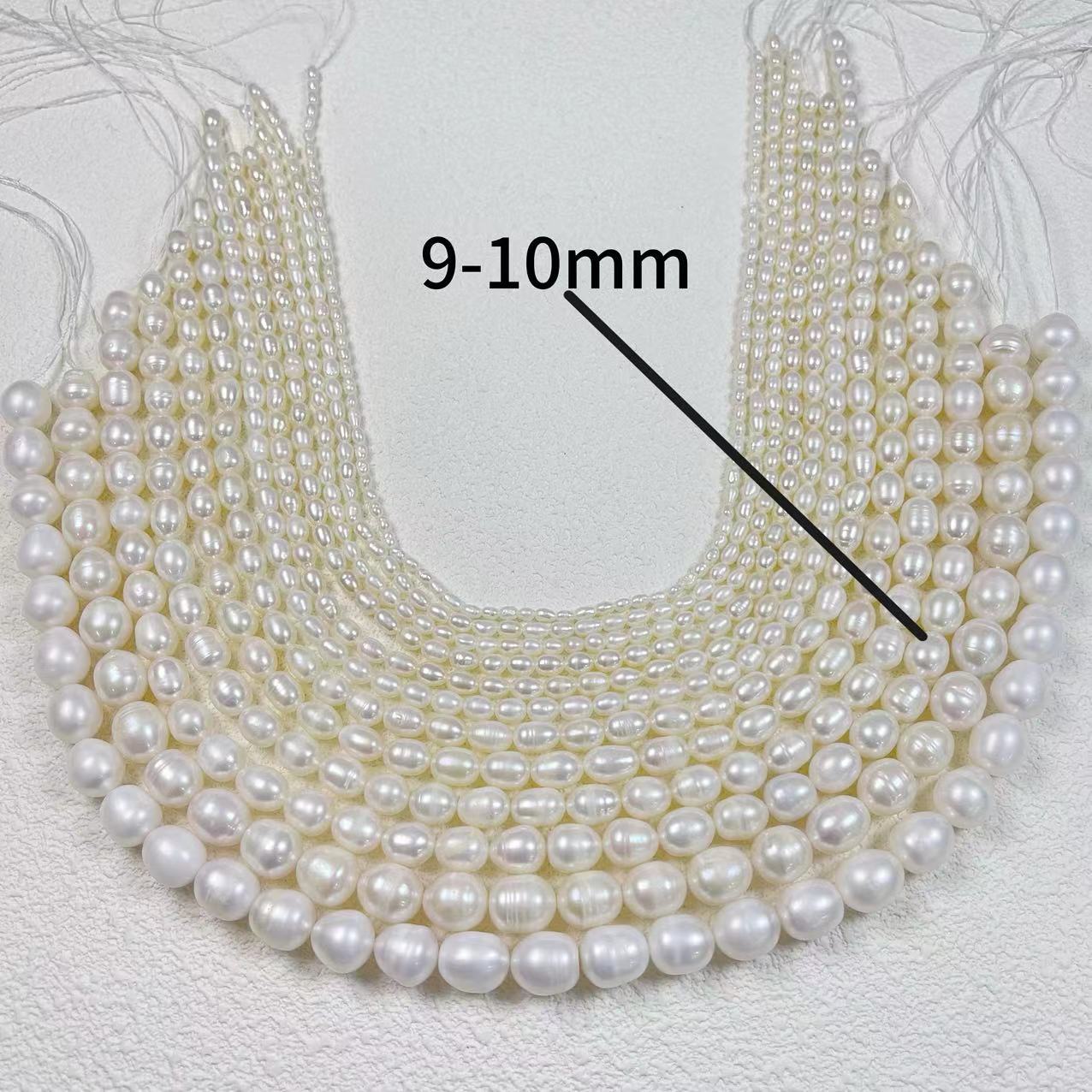 3–11mm Natural Freshwater Pearl Beads – Loose Pearls for DIY Jewelry Making & Craft Supplies