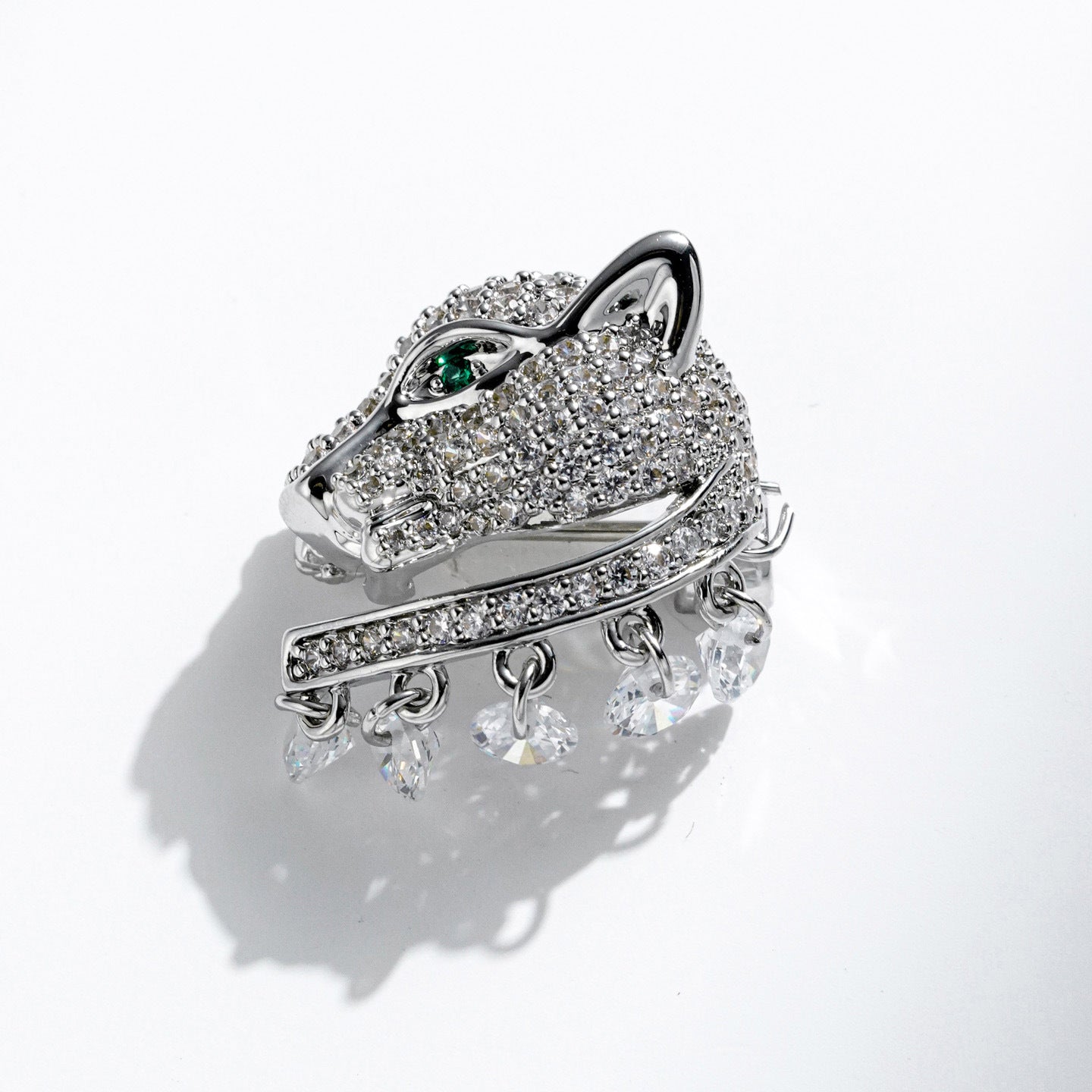 Leopard Head Pin, Men Corsage,