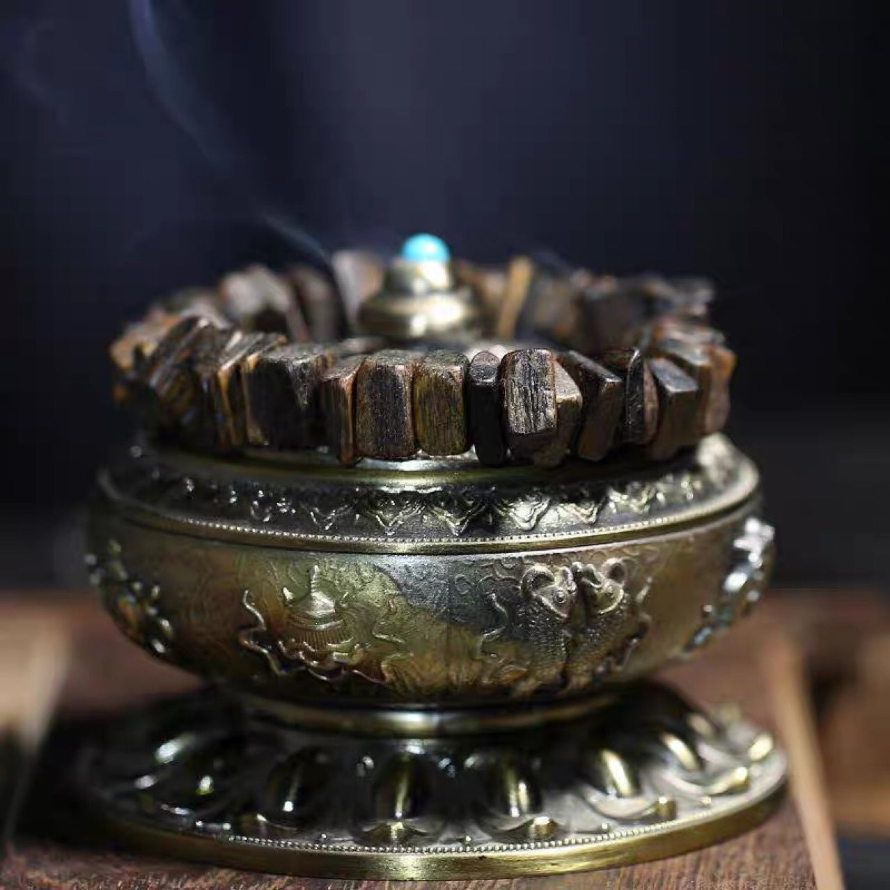 Indonesian Dalagan Agarwood Bracelet Men's