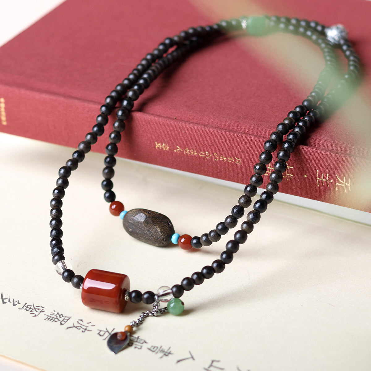 Tibetan Agarwood Necklace