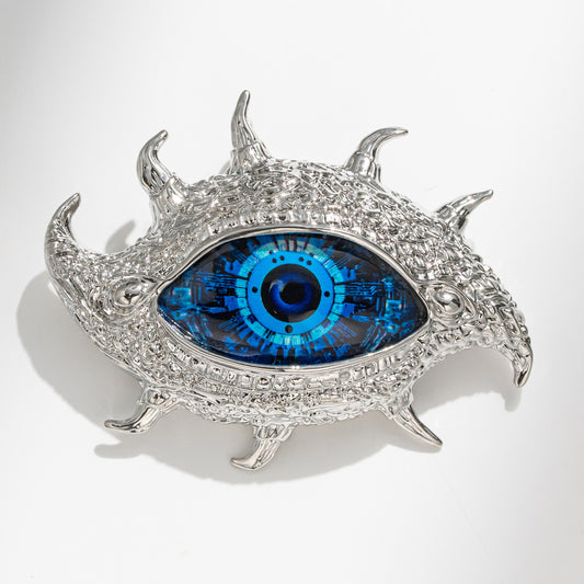 Original Design Eye Brooch, Fashionable Personality Fashion Suit Accessories