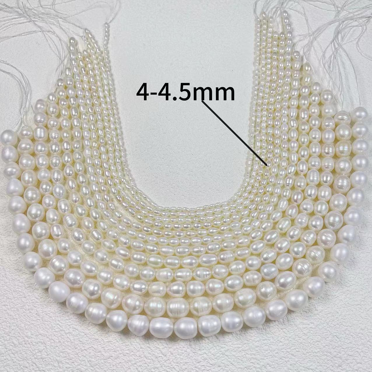 3–11mm Natural Freshwater Pearl Beads – Loose Pearls for DIY Jewelry Making & Craft Supplies