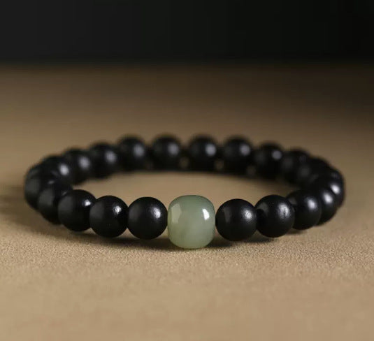 Buddha Life Natural lobular red sandalwood bracelet for men and women couples