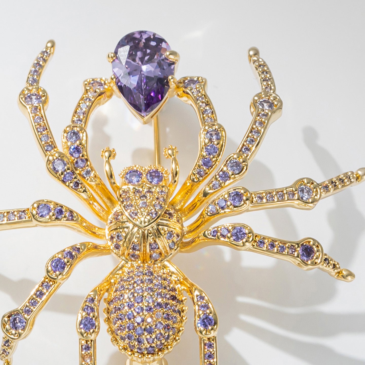 Spider Brooch, Personalized Design Fashion Suit Accessories
