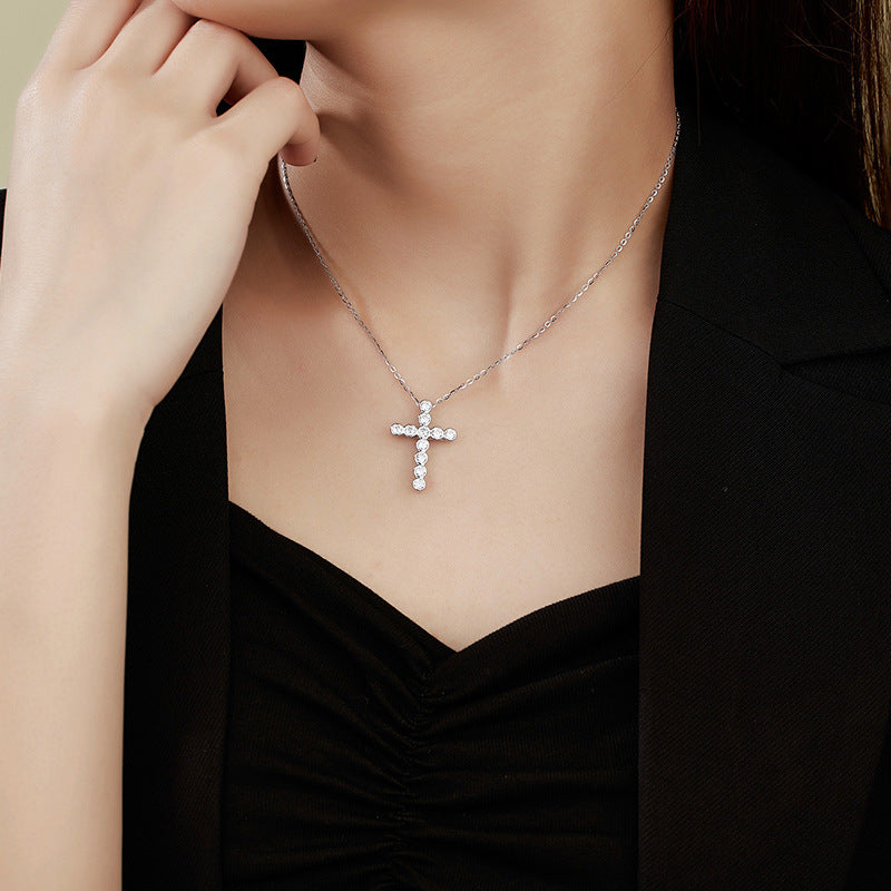 925 Sterling Silver Cross Necklace