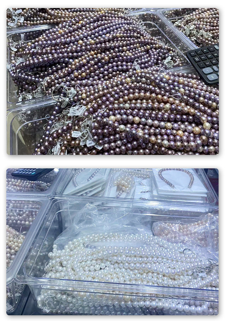 Natural Freshwater Pearl Heart Abalone Shell Pendant – Elegant Mother of Pearl Jewelry for Women