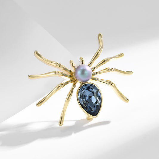 Dapaza Spider Brooch Animal Vintage Pin