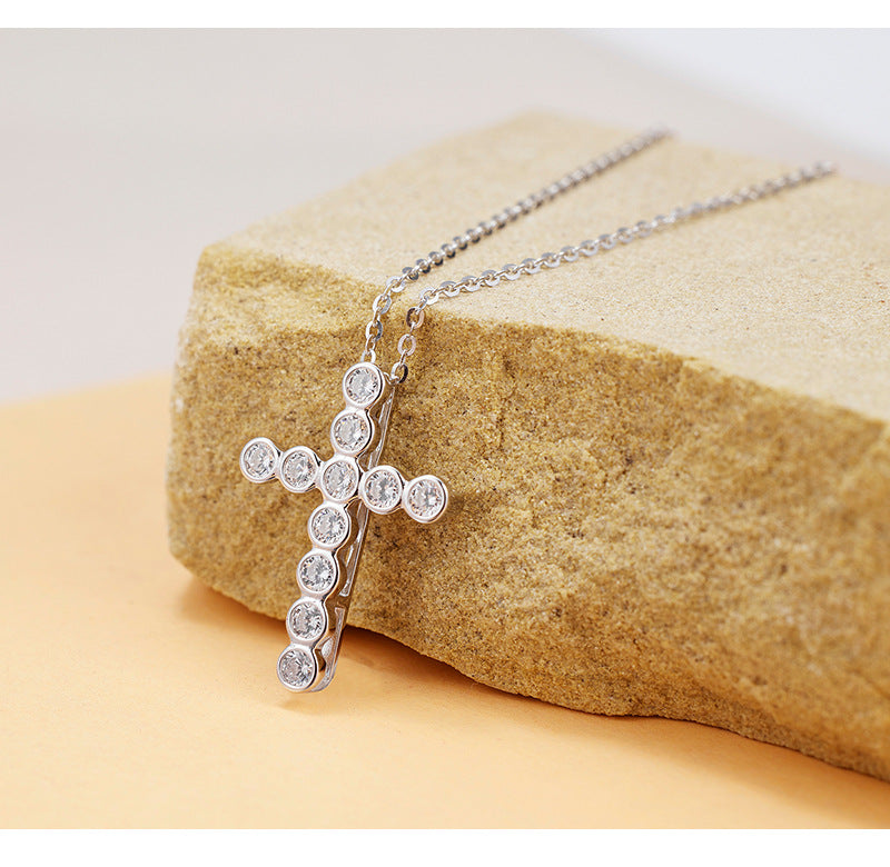 925 Sterling Silver Cross Necklace