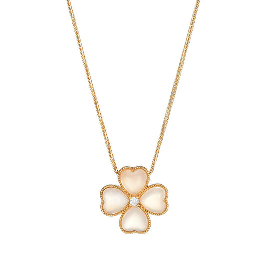 Dapaza Clover Necklace Versatile Pendant Necklace