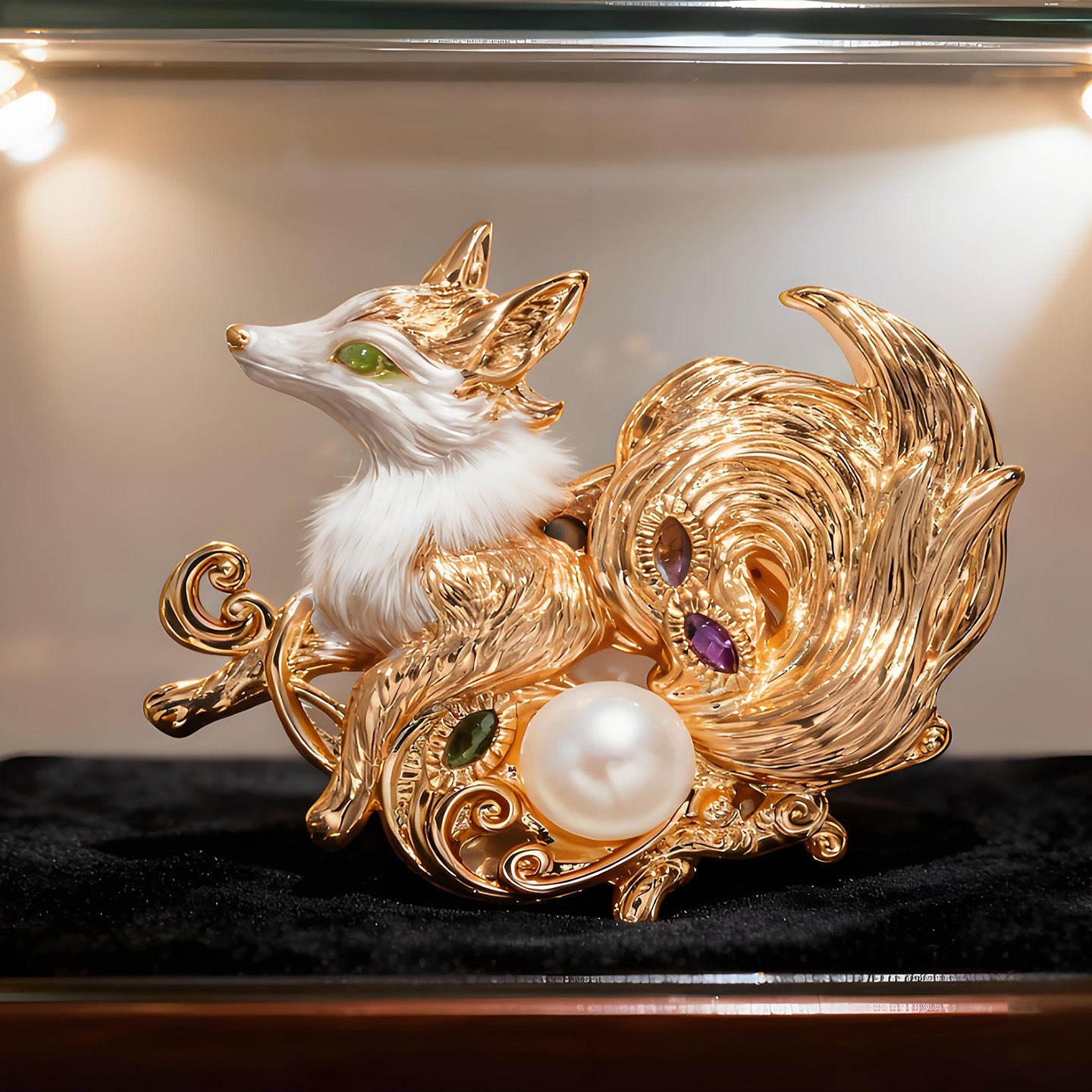 Fox Brooch, Fashionable Personality Fashion Suit Accessories