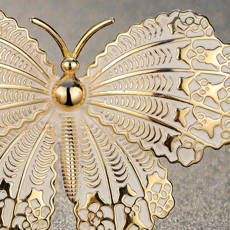 Enamel Butterfly Brooch Corsage, Insect Pin