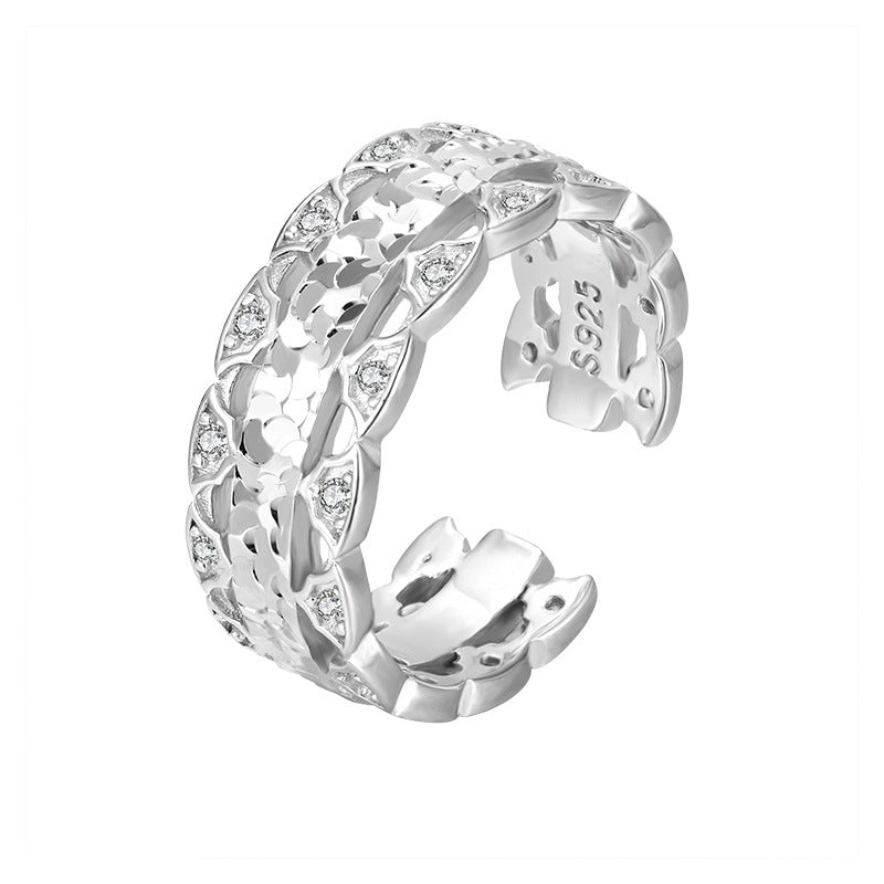 Dapaza 925 Sterling Silver Ring Niche Design