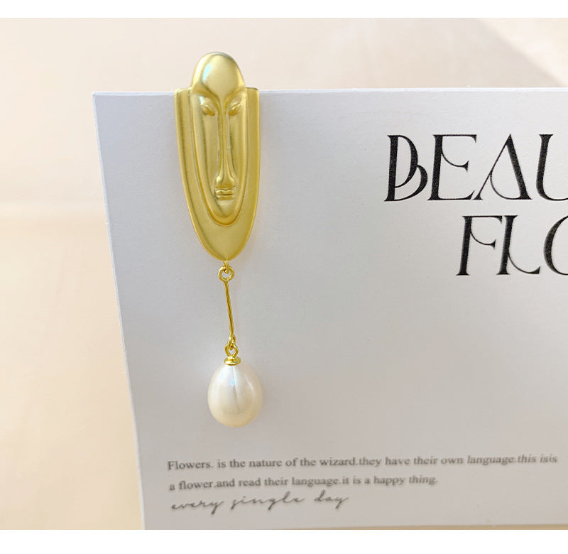 Dapaza 925 Sterling Silver Portrait Brooch