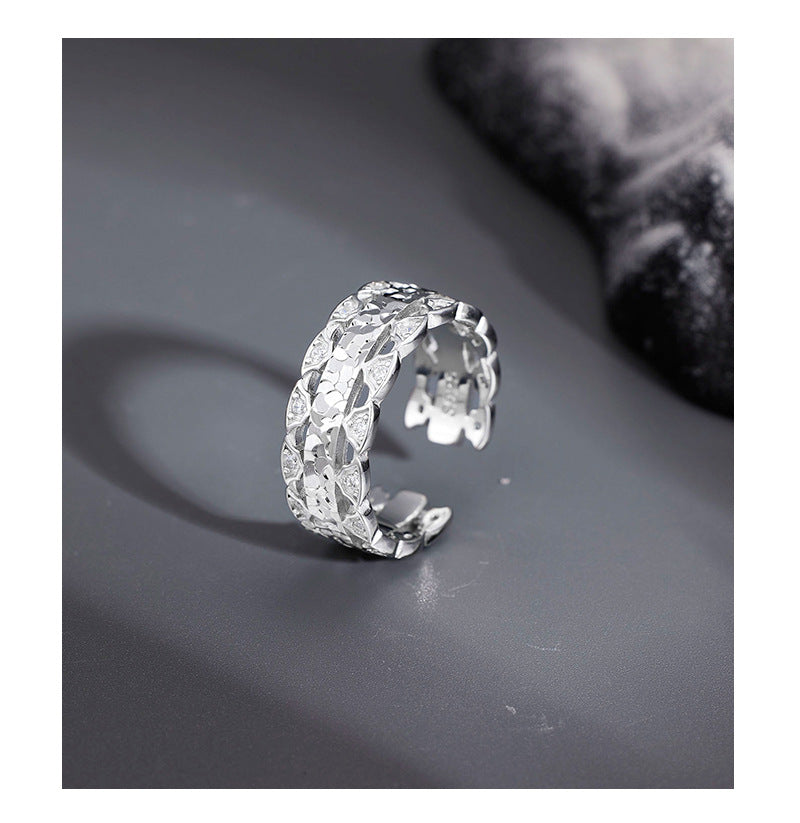 Dapaza 925 Sterling Silver Ring Niche Design