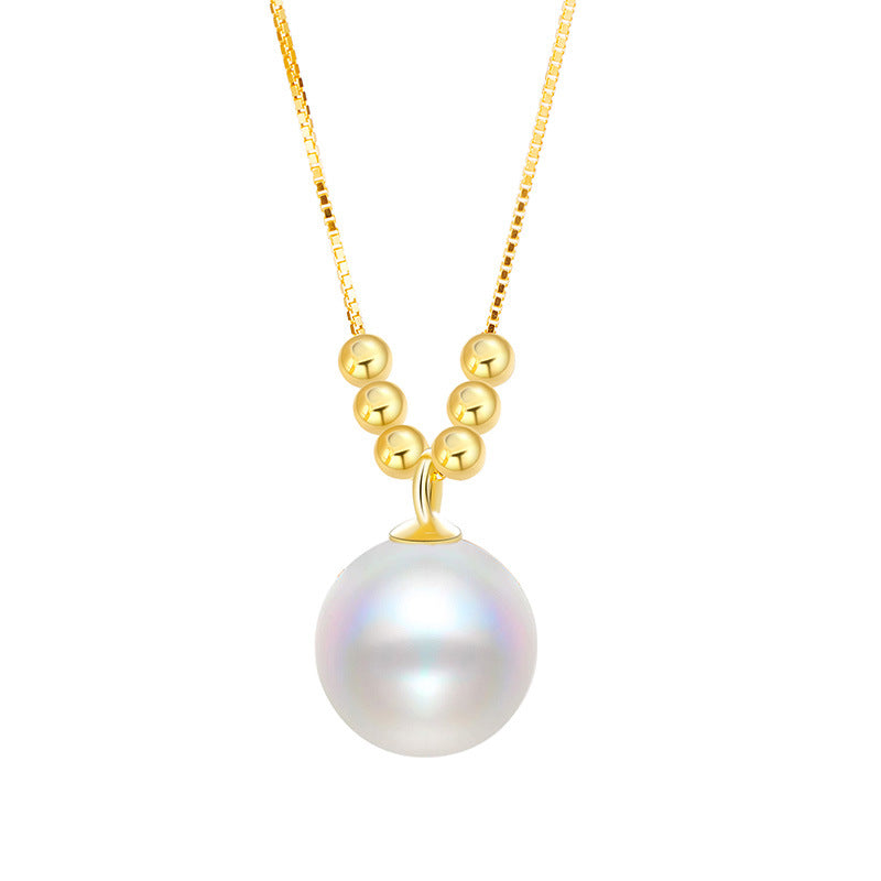 S925 Sterling Silver Australian White Highlight Necklace