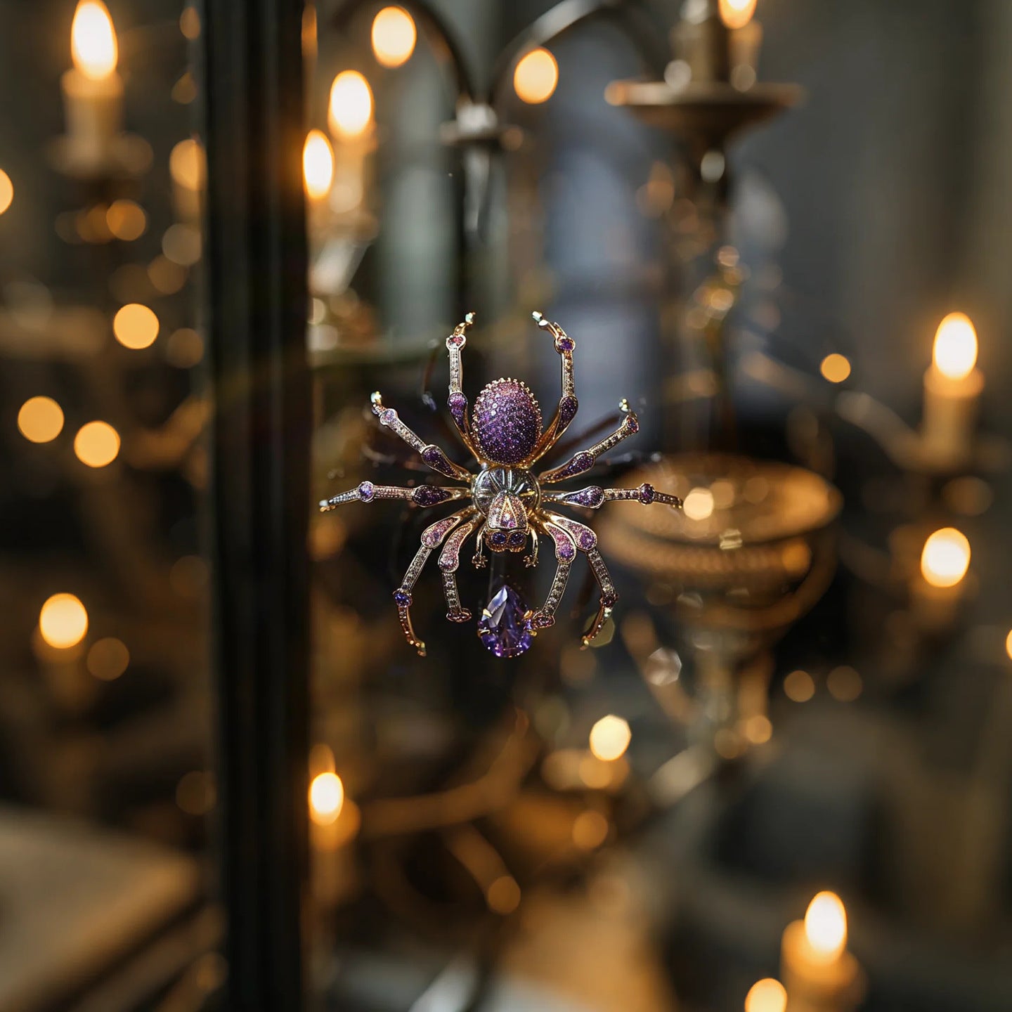 Spider Brooch, Personalized Design Fashion Suit Accessories