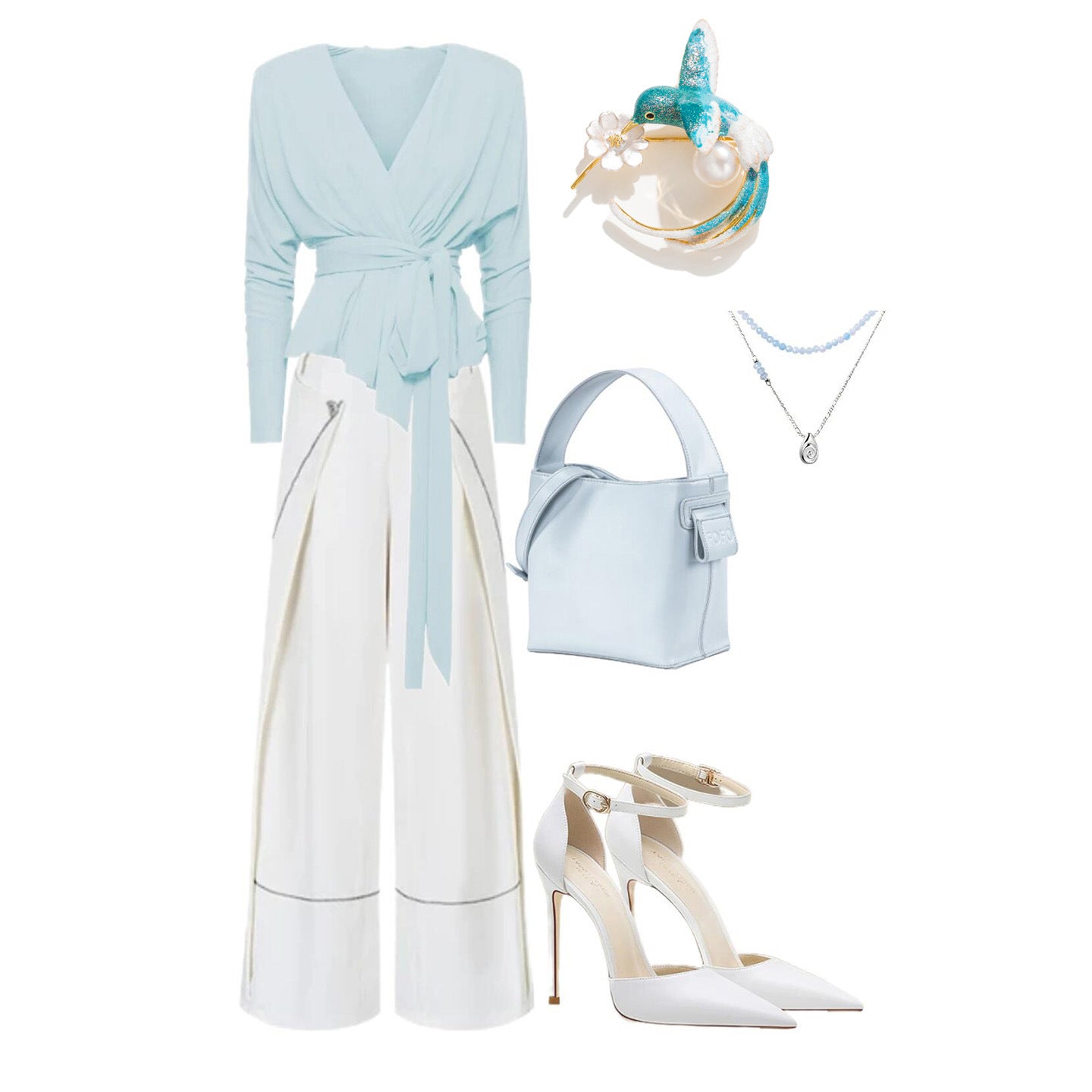 Freshwater Pearl Hummingbird Brooch, Personalized High-end Fashion and Elegant Niche Accessories