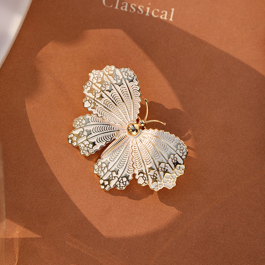 Enamel Butterfly Brooch Corsage, Insect Pin