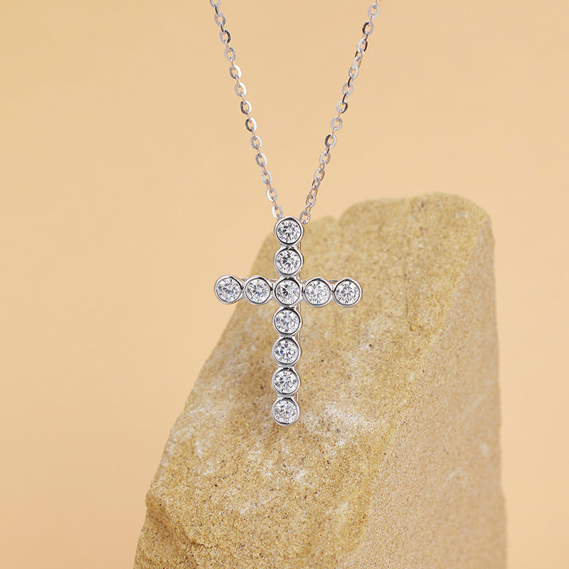 925 Sterling Silver Cross Necklace