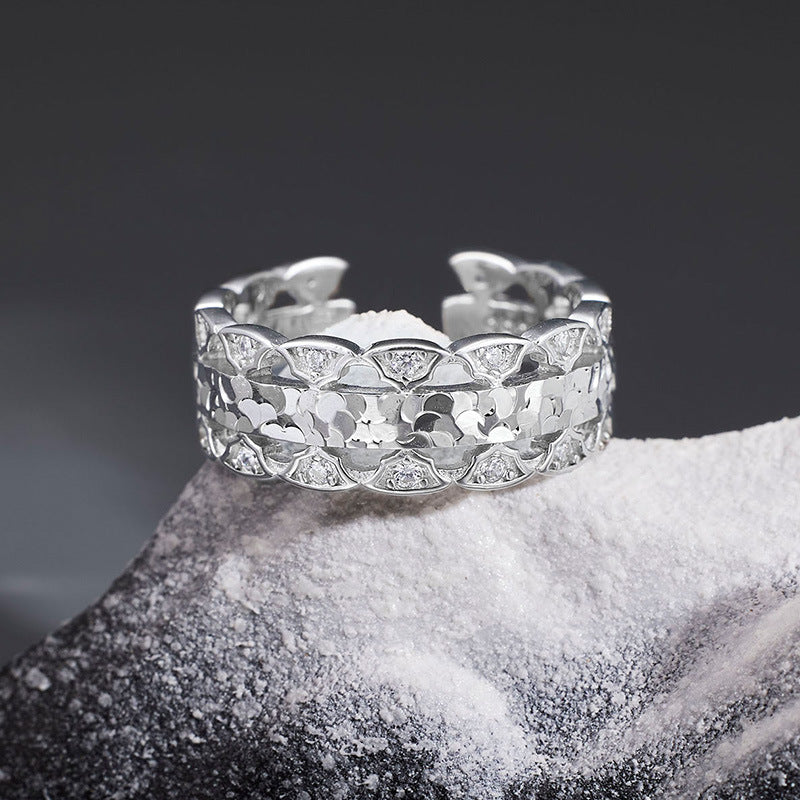 Dapaza 925 Sterling Silver Ring Niche Design