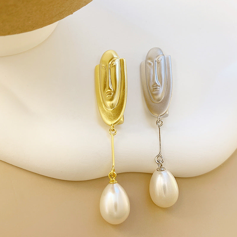 Dapaza 925 Sterling Silver Portrait Brooch