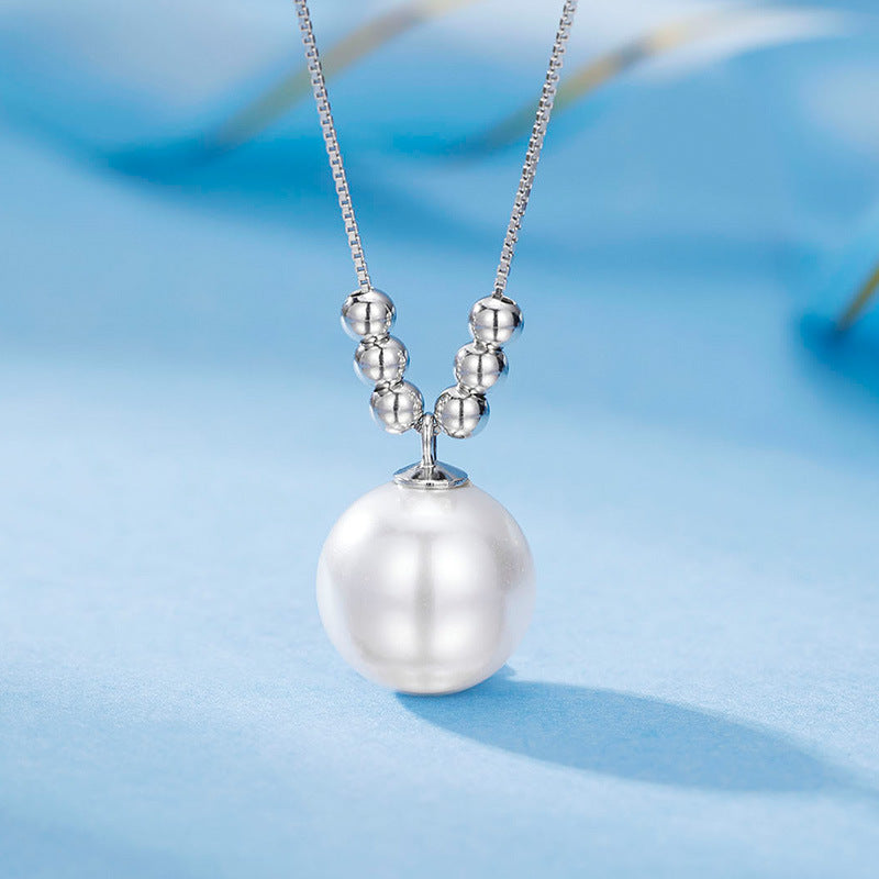 S925 Sterling Silver Australian White Highlight Necklace