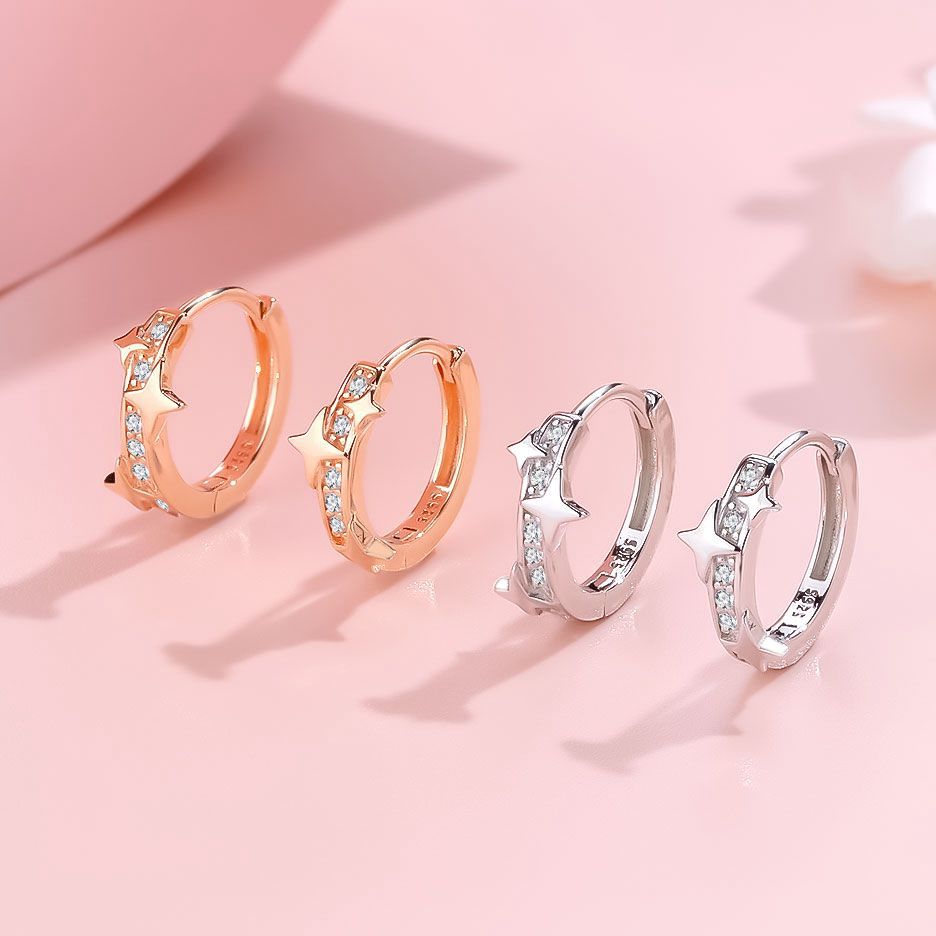 Dapaza Quadruple S925 Silver Earrings