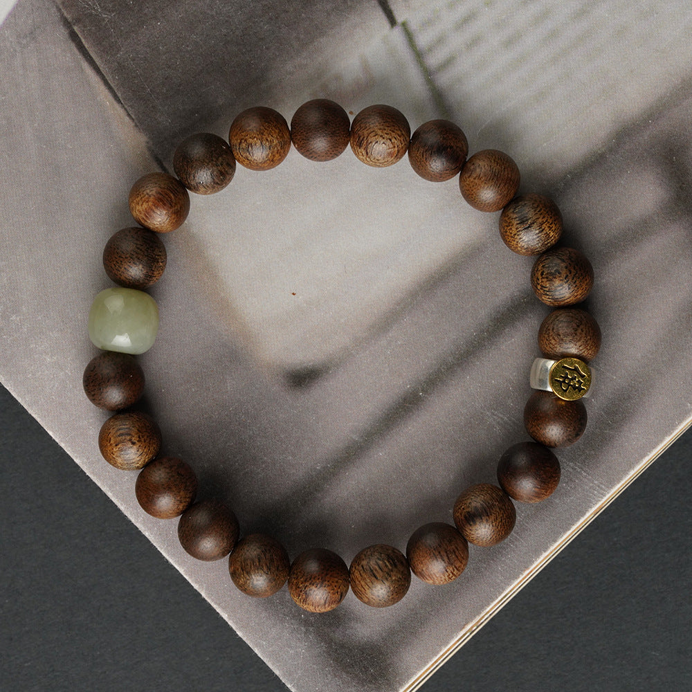Buddha Life 8mm Agarwood Natal Buddha Bracelet